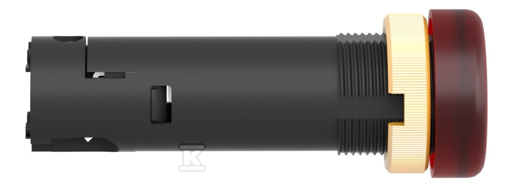 Indicador luminoso Fi12 vermelho LED - XVLA334